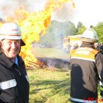 Nach über 40 Jahren in der freiwilligen Feuerwehr geht Werner Meyer in den wohlverdienten Ruhestand. ©FF Curslack