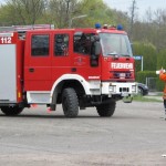 FF Hoopte bei der Fahrerübung