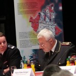 LJFW-Wart Uwe von Appen im Gespräch mit DFV-Präsident Kröger (c) MT - AG MuK